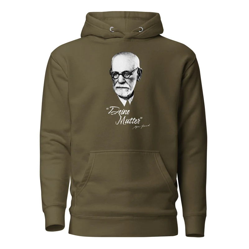 Sigmund Freud - Deine Mutter (DE) - Premium Hoodie