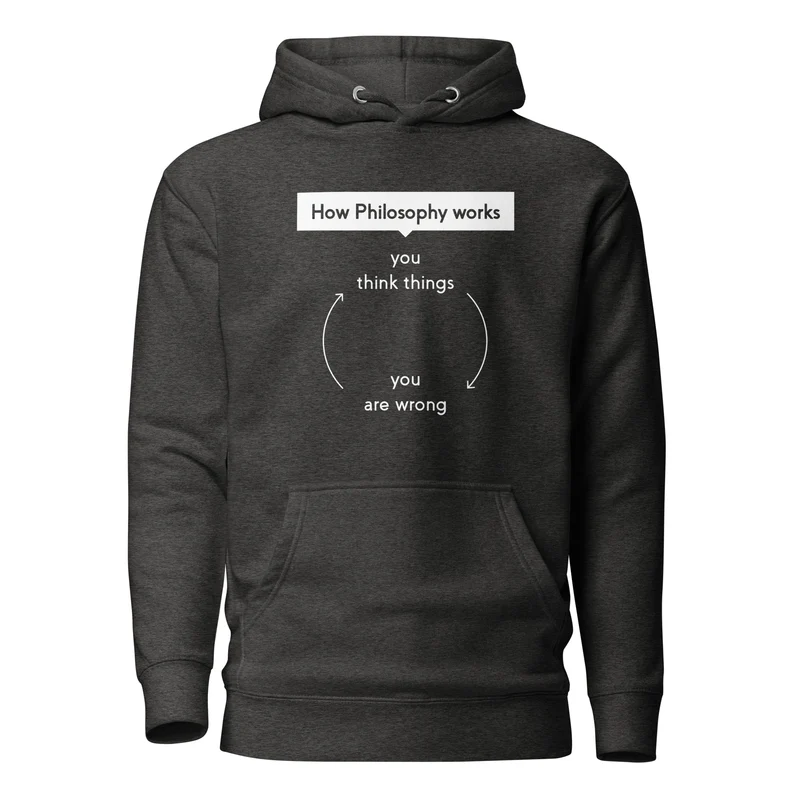 How Philosophy works - Premium Hoodie