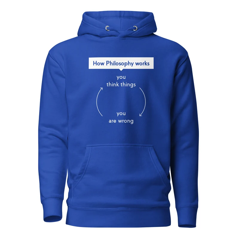 How Philosophy works - Premium Hoodie