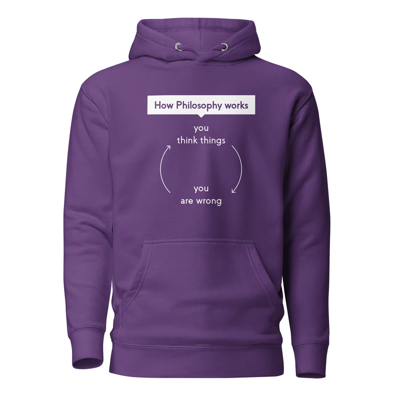 How Philosophy works - Premium Hoodie