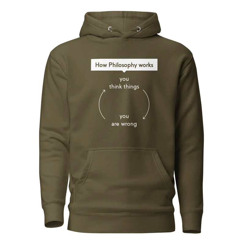How Philosophy works - Premium Hoodie