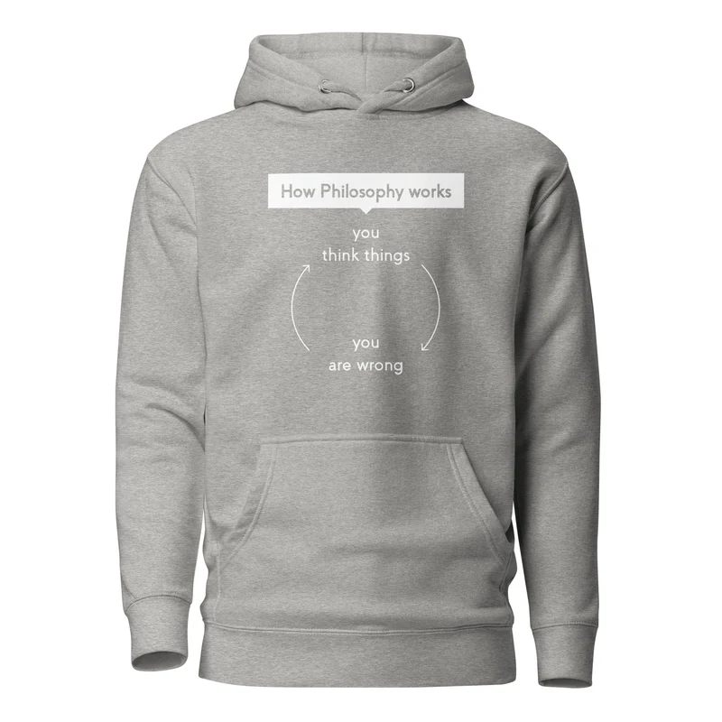 How Philosophy works - Premium Hoodie