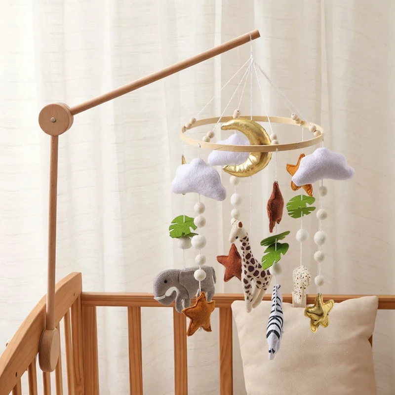 Felt Animal Crib Mobile