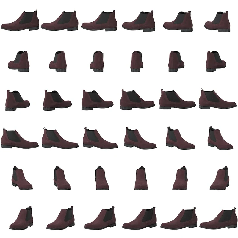 Aida Bootie Bordeaux