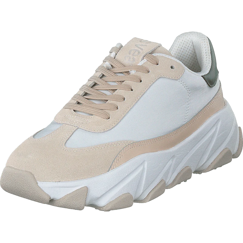 Lace Sneaker Broken White
