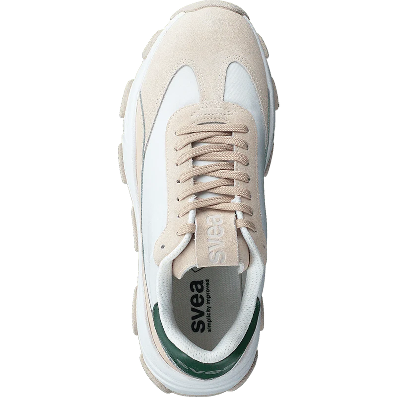 Lace Sneaker Broken White