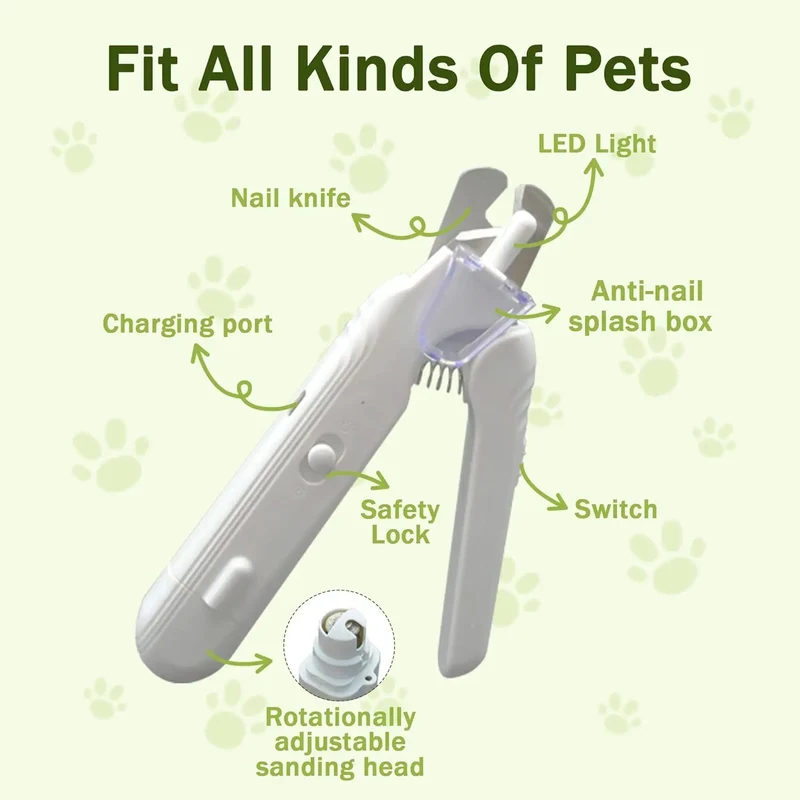 LED Pet Nail Clipper