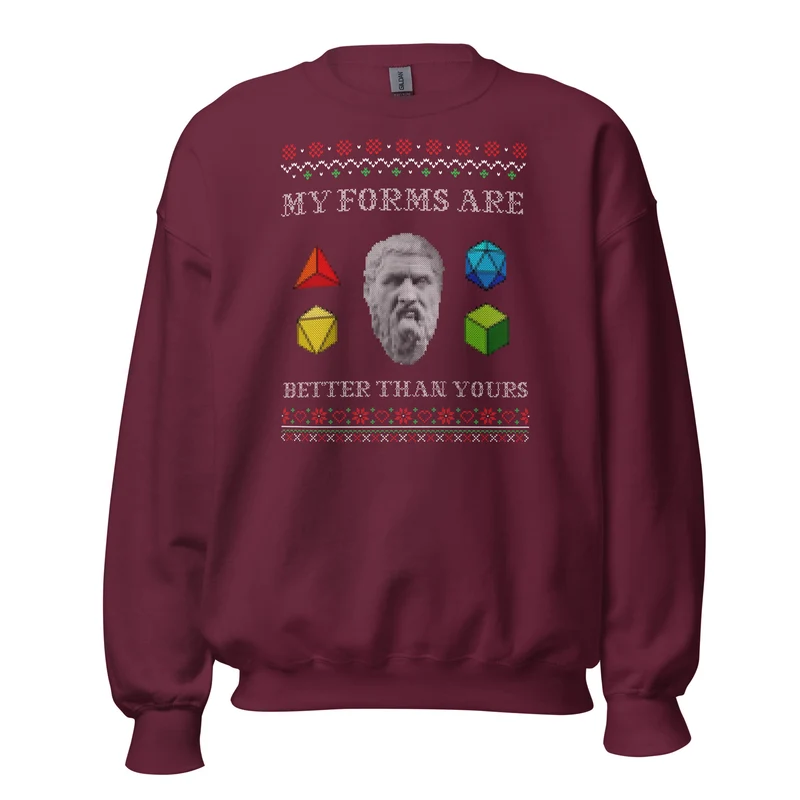 Plato - My forms are better than yours - Sweatshirt