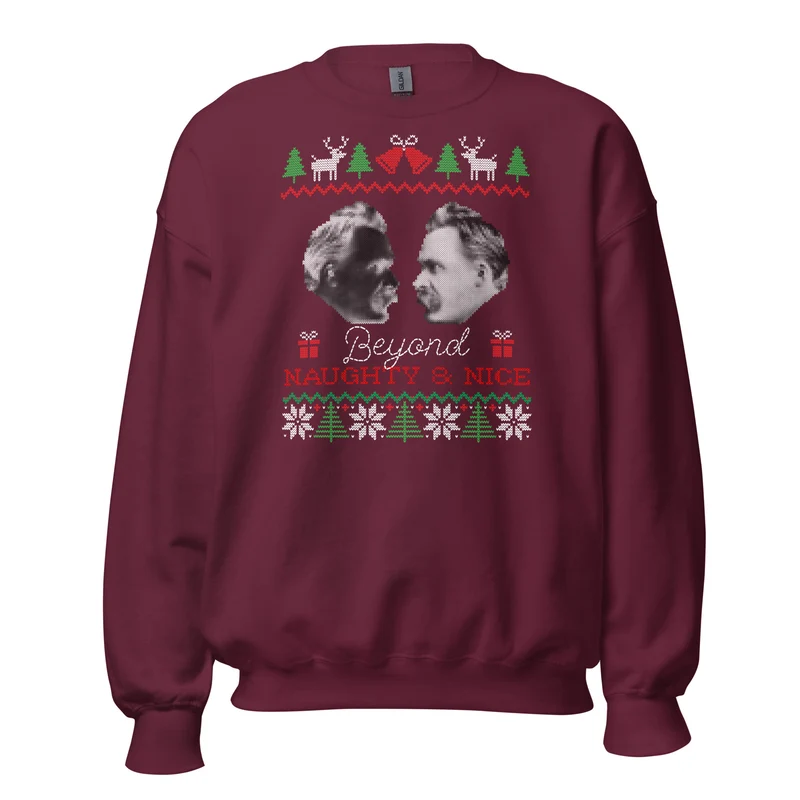 Nietzsche - Beyond naughty and nice - Sweatshirt