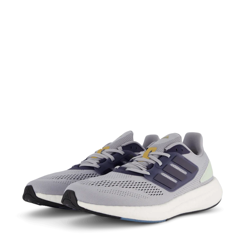 Pureboost 22 Shoes Halo Silver / Shadow Navy / Linen Green