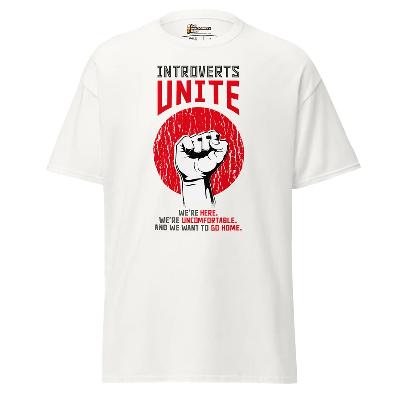 Introverts unite! - Unisex Classic T-Shirt