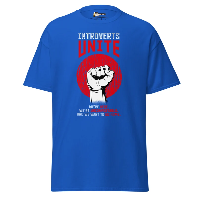 Introverts unite! - Unisex Classic T-Shirt