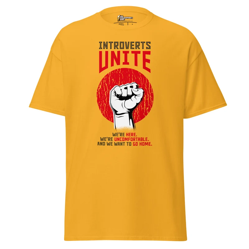 Introverts unite! - Unisex Classic T-Shirt