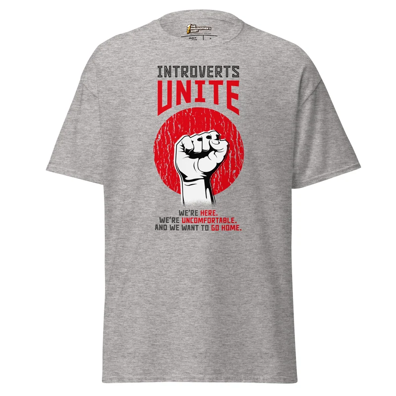 Introverts unite! - Unisex Classic T-Shirt