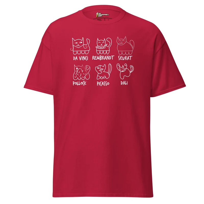 Cat by Artist - Unisex Classic T-Shirt