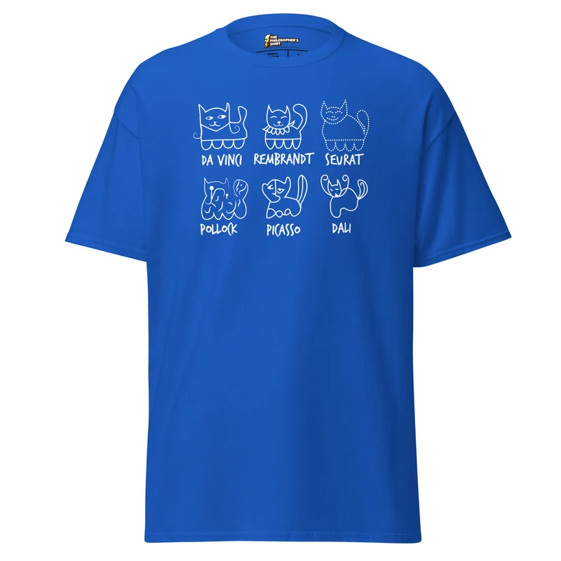 Cat by Artist - Unisex Classic T-Shirt