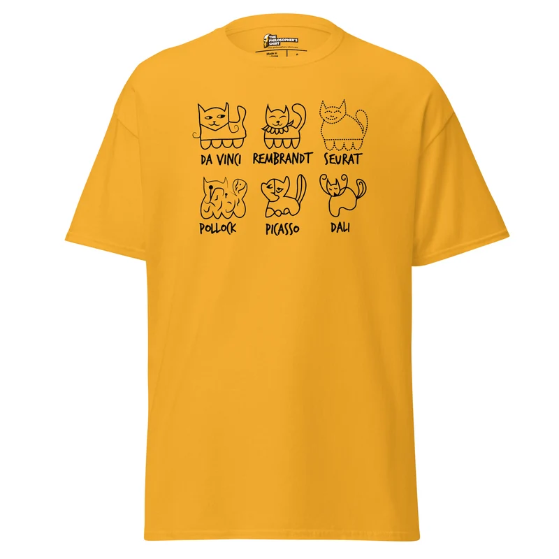 Cat by Artist - Unisex Classic T-Shirt