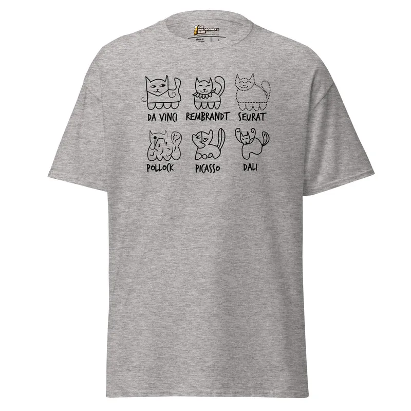 Cat by Artist - Unisex Classic T-Shirt
