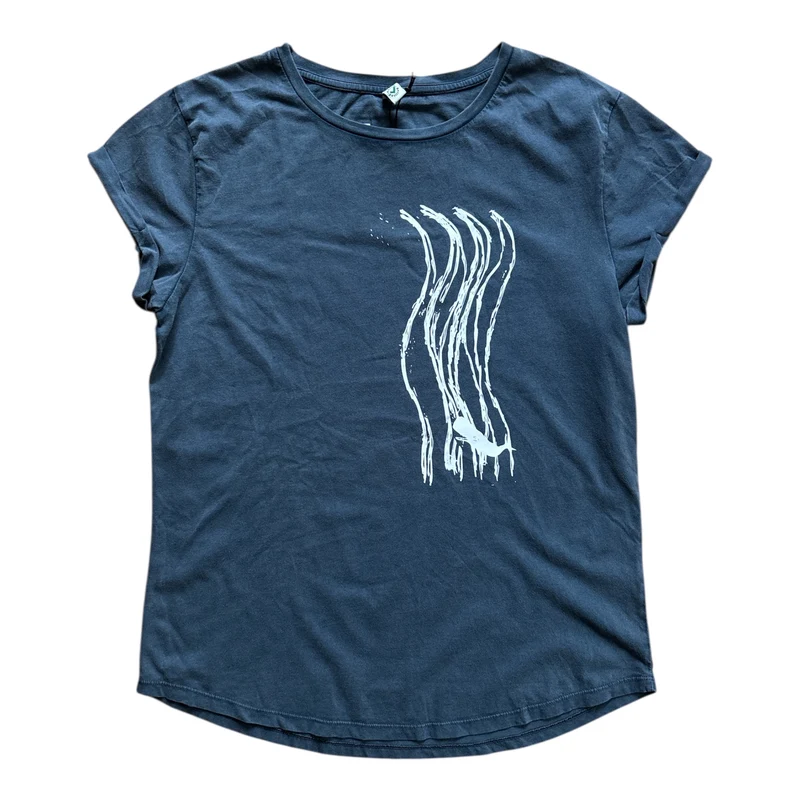 Wellenwal Rolled-Sleeve Damen T-Shirt