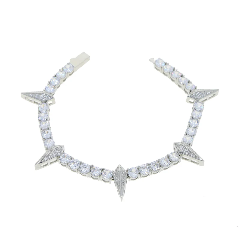 Crystal Spike Bracelet