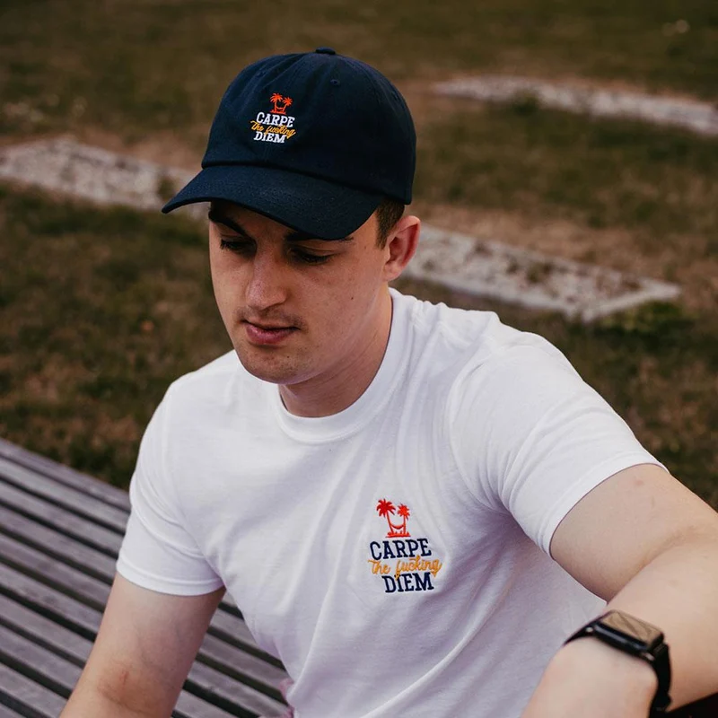 Carpe the fucking diem - Embroidered - Cap
