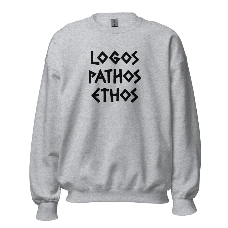 Logos Pathos Ethos - Sweatshirt