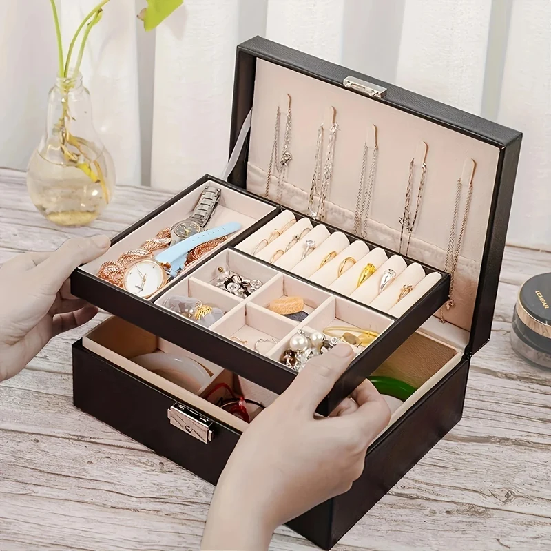 Three-Layer Jewelry Organizer