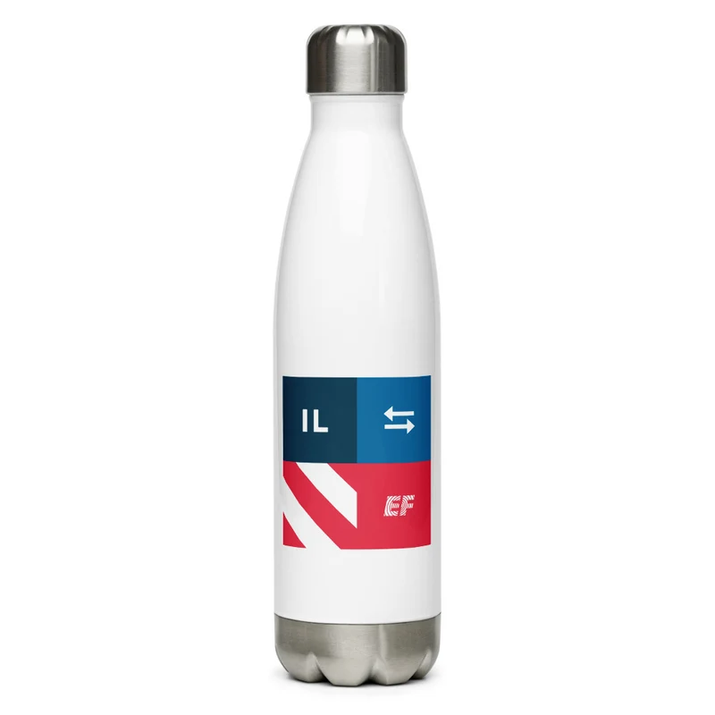 Illinois - State Pride Water Bottle