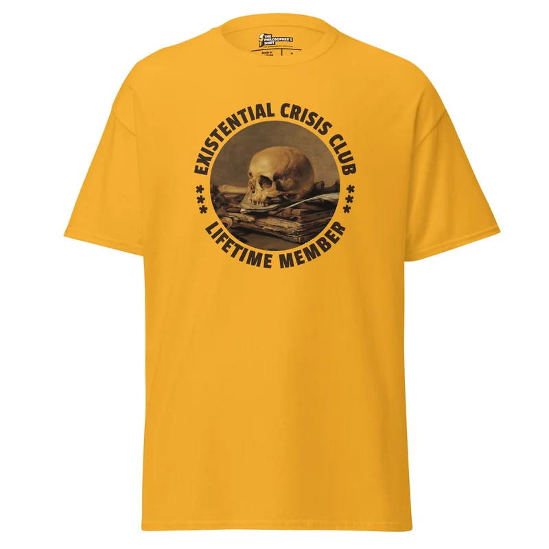 Existential Crisis Club - Lifetime Member - Unisex Classic T-Shirt