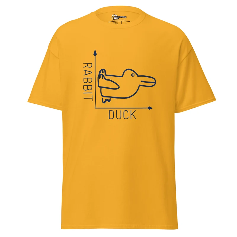 Rabbit-Duck Illusion - Duck Edition - Unisex Classic T-Shirt