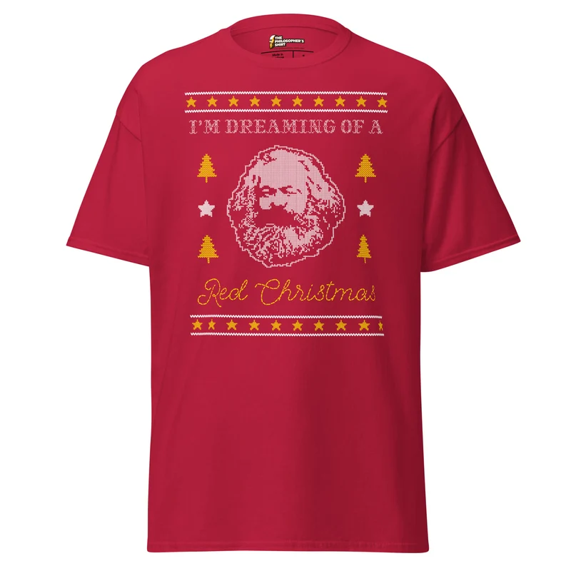 Marx: I'm dreaming of a red Christmas - Unisex Classic T-Shirt