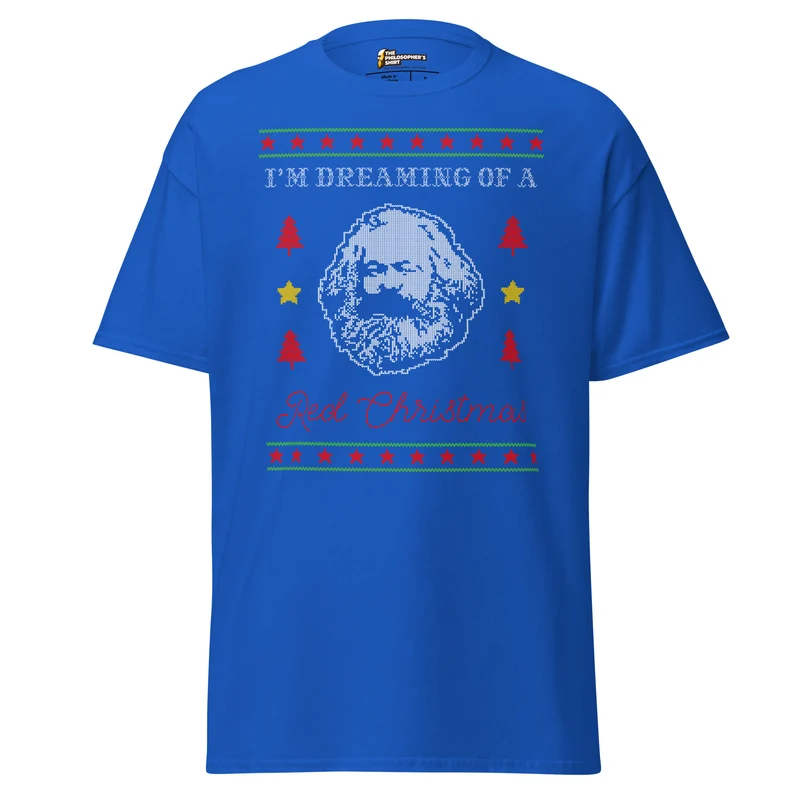 Marx: I'm dreaming of a red Christmas - Unisex Classic T-Shirt