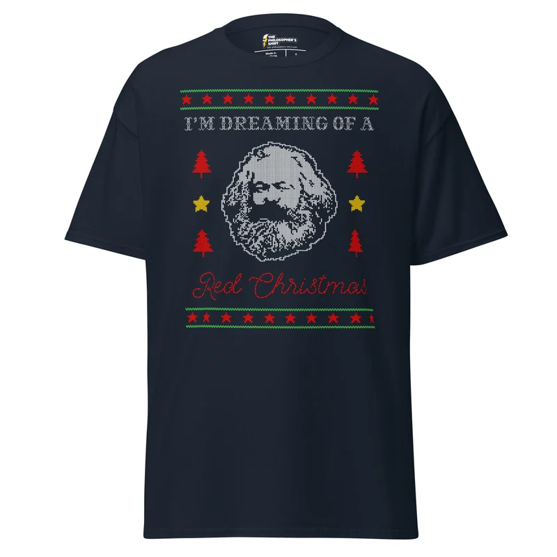 Marx: I'm dreaming of a red Christmas - Unisex Classic T-Shirt