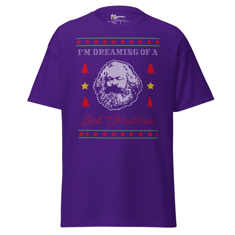 Marx: I'm dreaming of a red Christmas - Unisex Classic T-Shirt