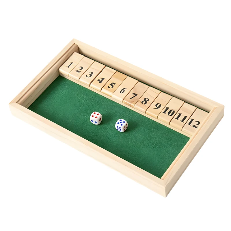 Wooden Number Drinking Game