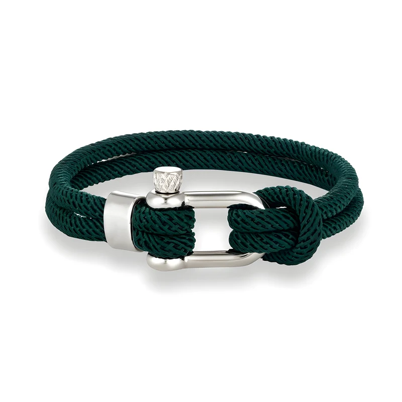 Braided Anchor Bracelet