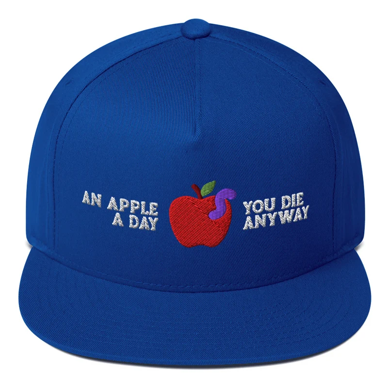 An Apple a Day - Embroidered - Cap
