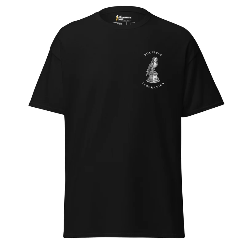Club Isocrates - Front & Back Print - Unisex Classic T-Shirt