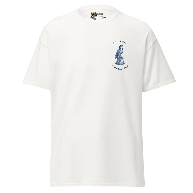 Club Isocrates - Front & Back Print - Unisex Classic T-Shirt