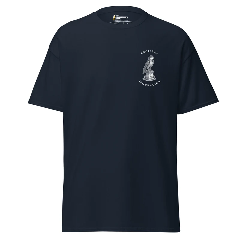 Club Isocrates - Front & Back Print - Unisex Classic T-Shirt