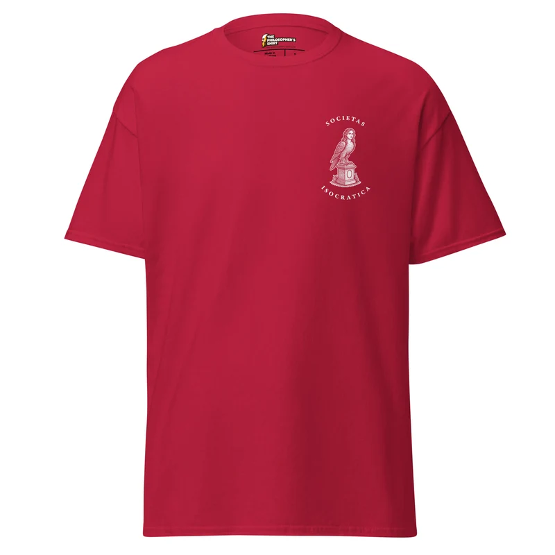 Club Isocrates - Front & Back Print - Unisex Classic T-Shirt