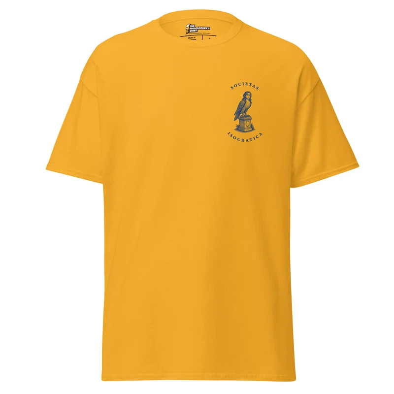 Club Isocrates - Front & Back Print - Unisex Classic T-Shirt