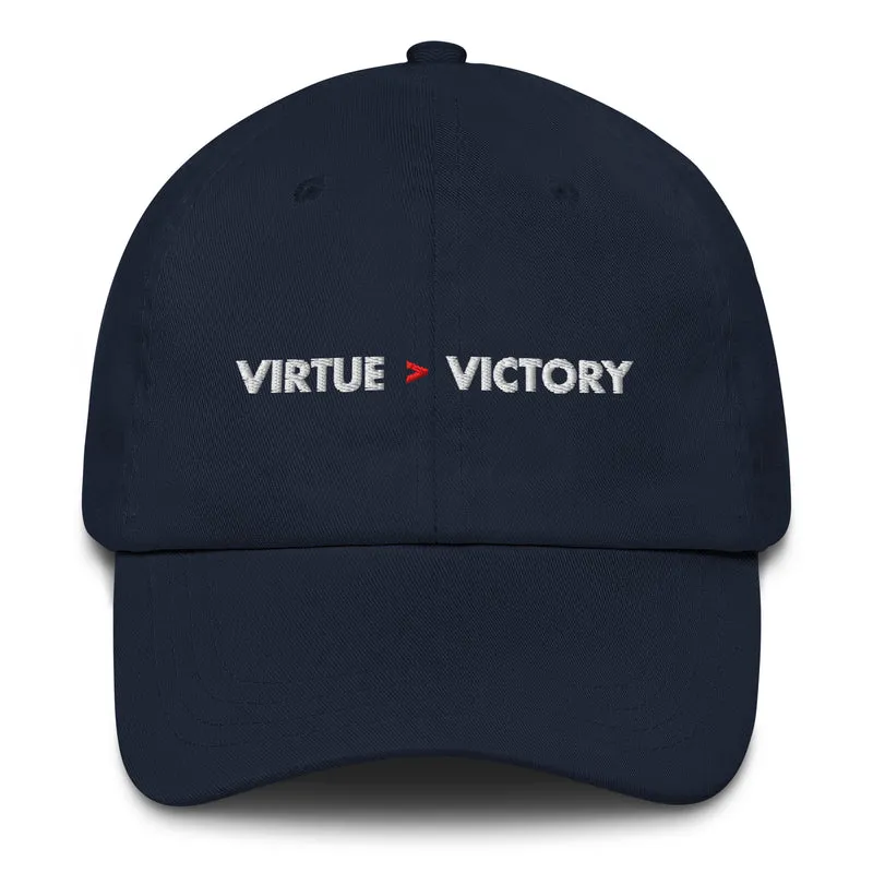 Virtue over Victory - Embroidered - Cap