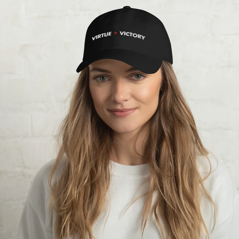 Virtue over Victory - Embroidered - Cap