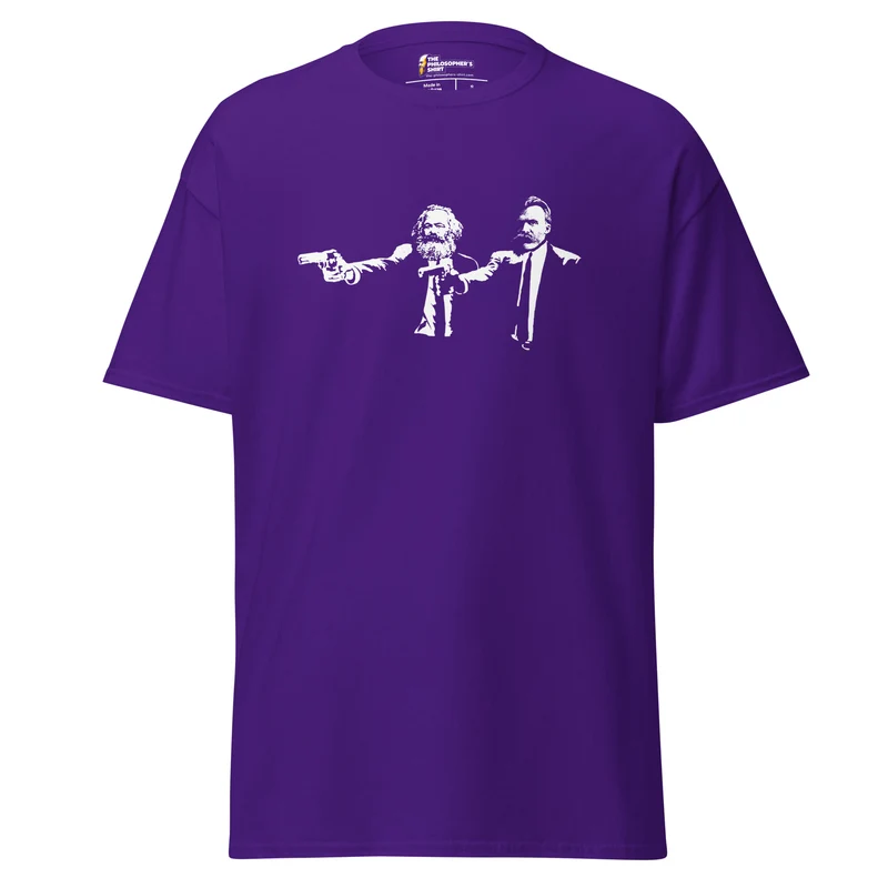 Philo Fiction - Marx & Nietzsche - Unisex Classic T-Shirt