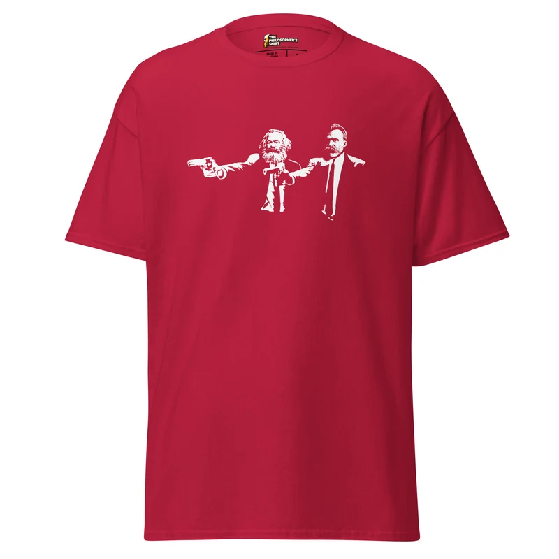 Philo Fiction - Marx & Nietzsche - Unisex Classic T-Shirt