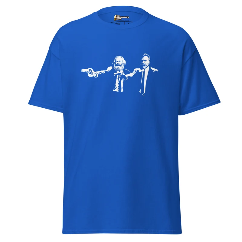 Philo Fiction - Marx & Nietzsche - Unisex Classic T-Shirt