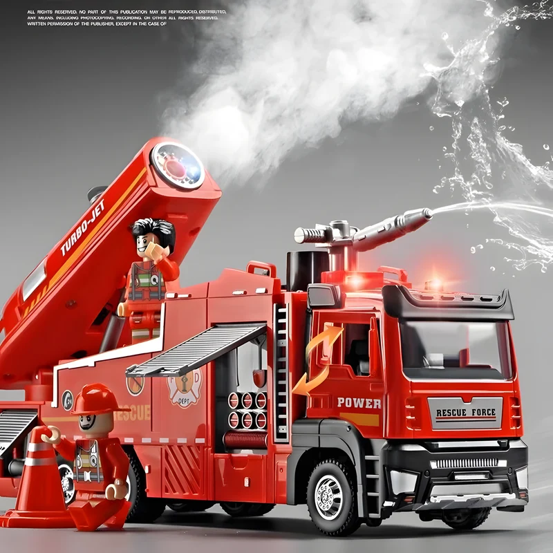 Fire Truck Spray Toy