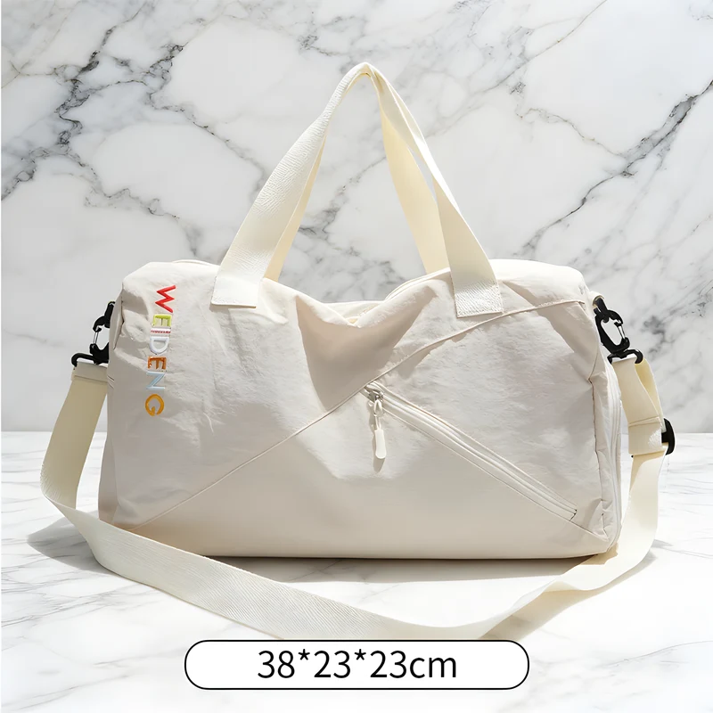 Large Cotton Travel and Diaper Bag