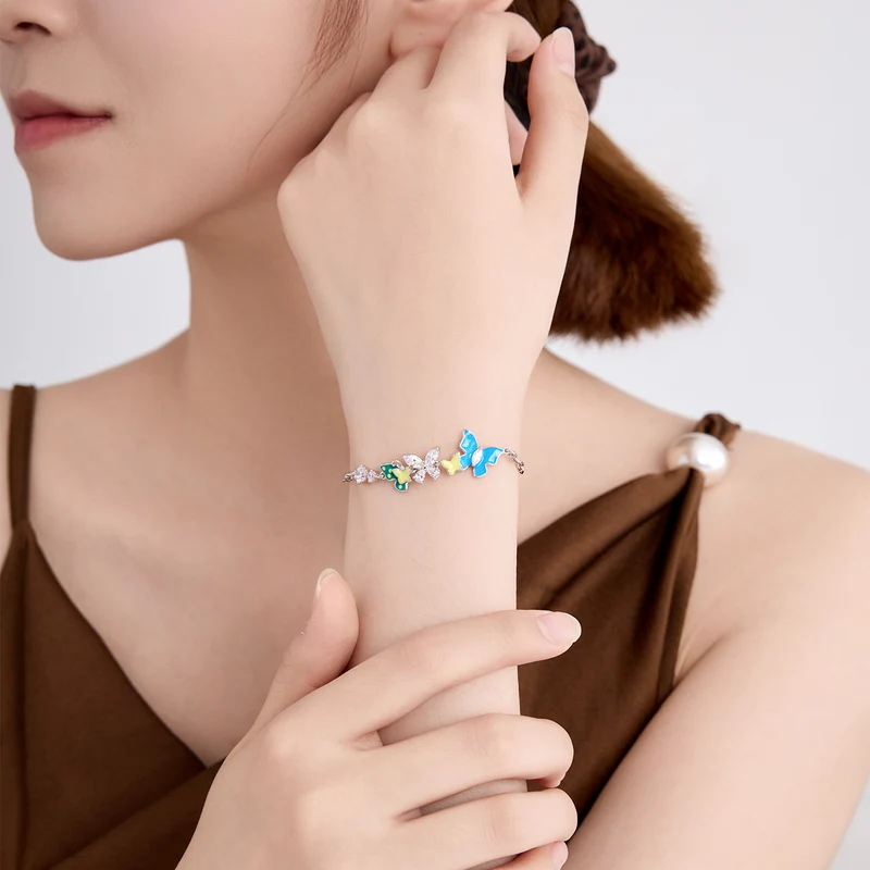 Butterfly Charm Bracelet